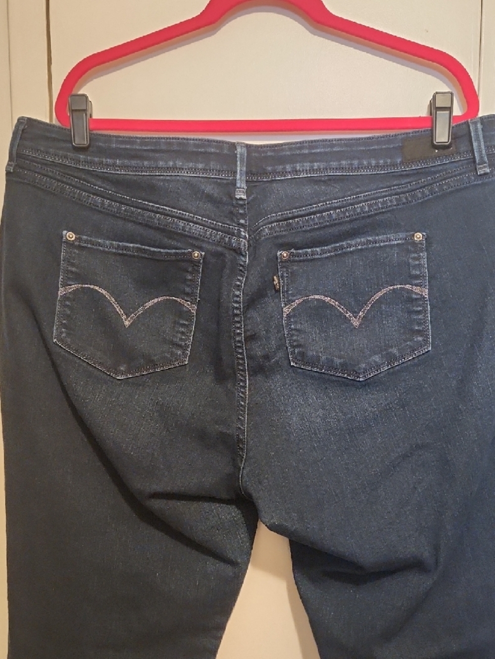 🔥Levi's Signatute Dark Blue Skinny Jeans - Picture 3 of 6